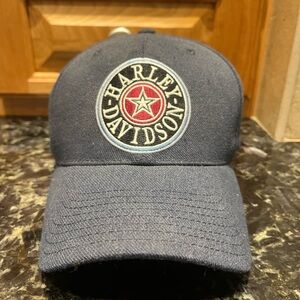 Blue Harley Davidson hat.  Adjustable.  New.